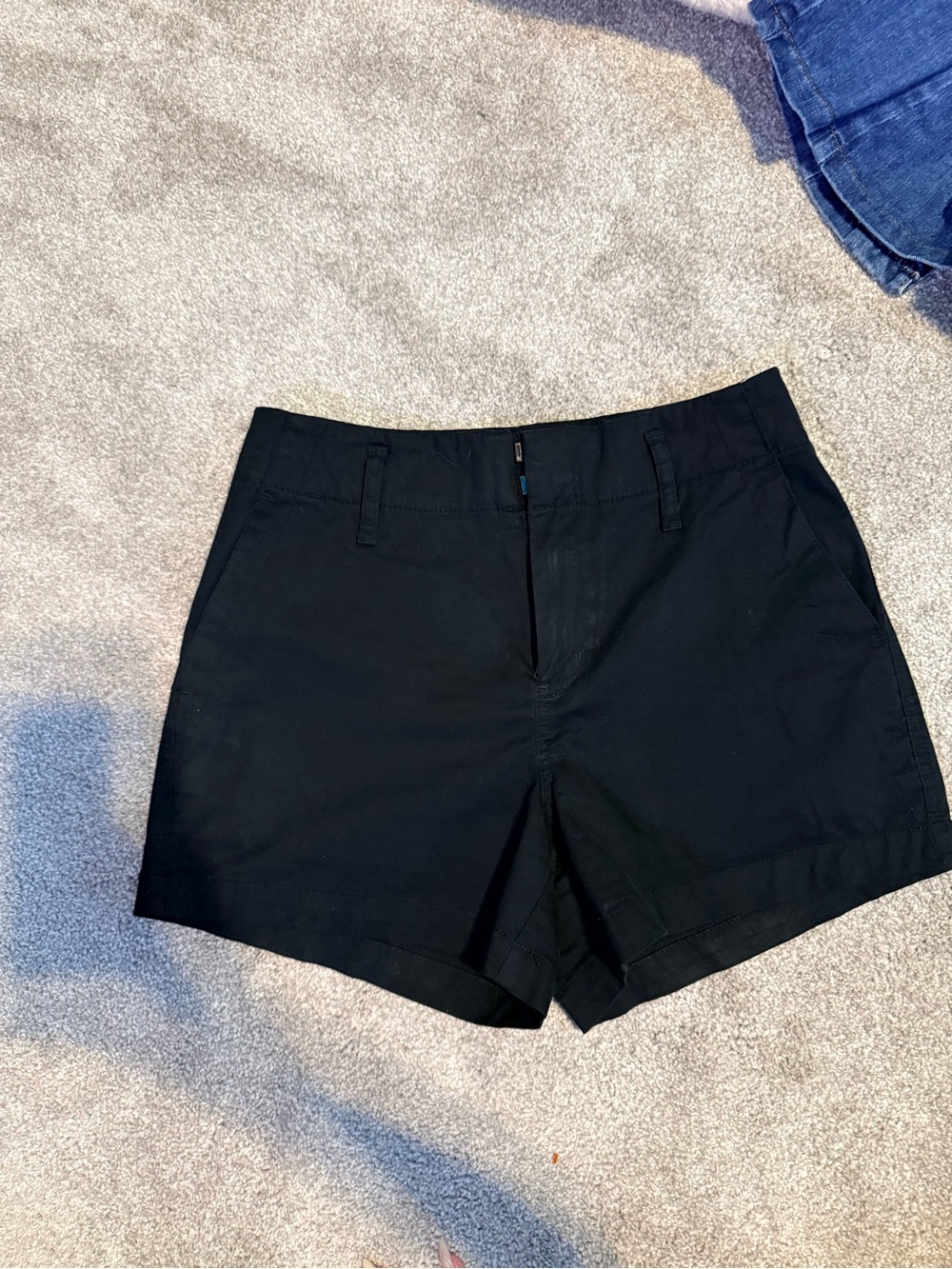 NWT A New Day Black Stretch Chino Shorts Size 2